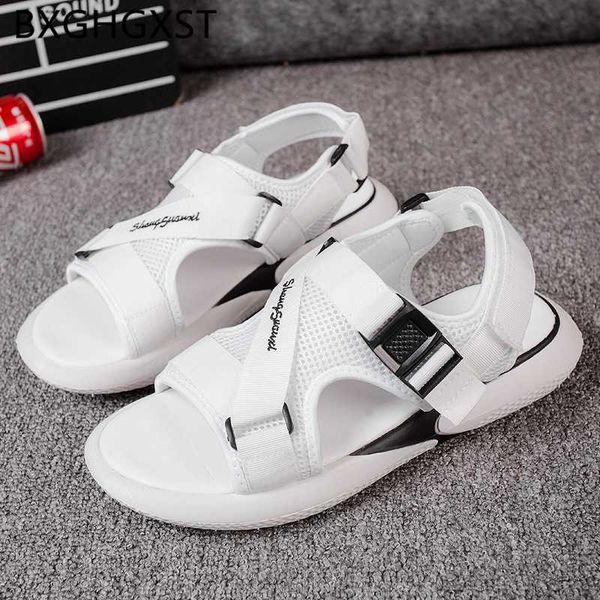 

designer sandals sneakers mens sandals summer fashion gladiator for men casual shoes men 2020 zapatos para hombre buty, Black