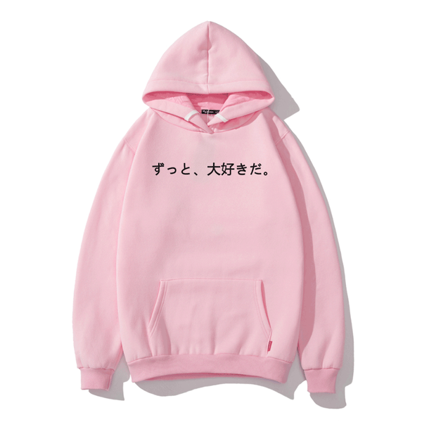 

anime as the moon, so beautiful. hooded hoodie coat azumi kotarou mizuno akane cotton sweatshirts pullover hoodie, Black