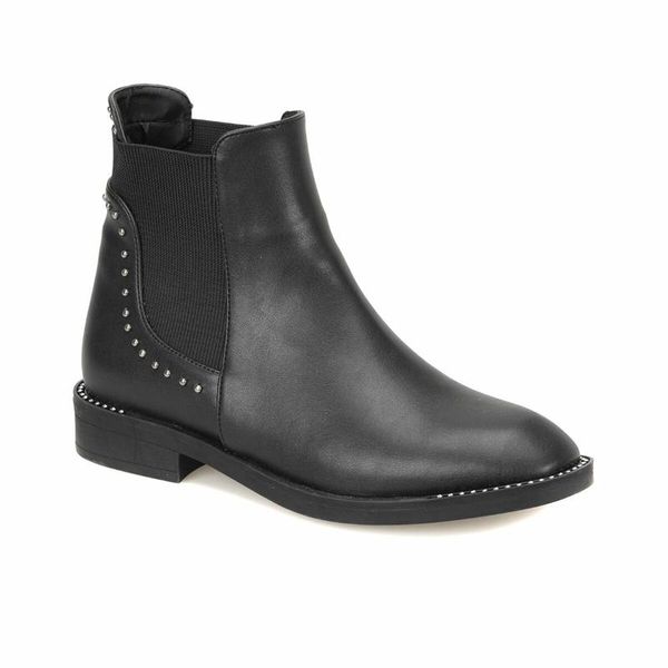 

flo 18k-508 black female high-heeled boots butigo