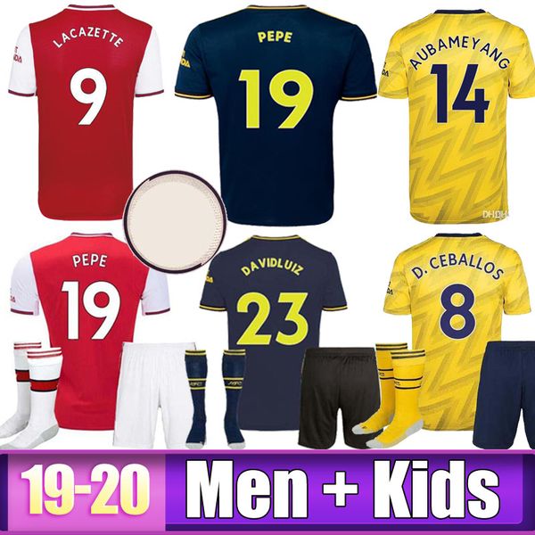

19 20 ar en occer jer ey 2019 2020 cami eta pepe henry bergkamp vieira ram ey kid kit football hirt