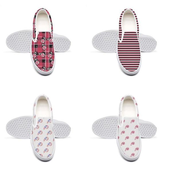 

casual utah utes football red canvas, unique non-slip shoes,design fashion pop limited,edition usa flag white kansas state black
