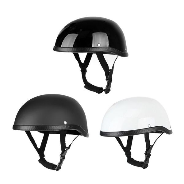 

motorcycle cap helmet vintage half face helmets retro safety hat head protector x6hf