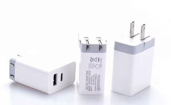 

pd protocol charger 29w fast charge qc3.0 pd 5v3.1a/9v2.1a/12v1.5a fcc ce rohs certification eu us bs uk standard quick charger white