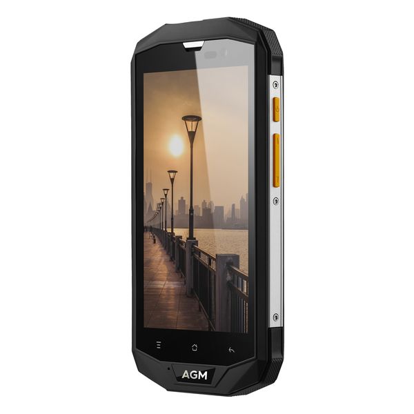 

Оригинальный AGM A8 IP68 водонепроницаемый мобильный телефон 5.0" HD 3ГБ + 32GB Qualcomm MSM8916 Quad Core 13.0MP 4050mAh NFC OTG 4G смартфон