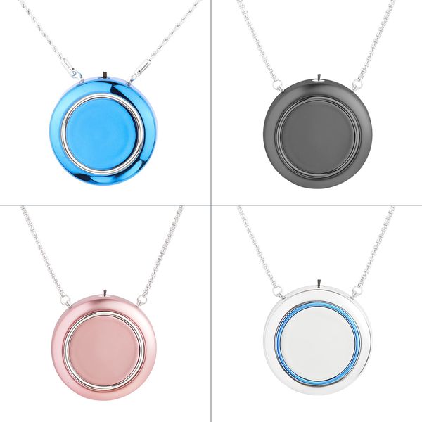 

1pcs air purifier usb portable personal wearable necklace negative ionizer anion air cleaner air freshener