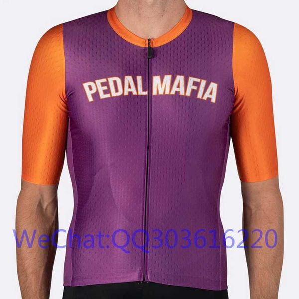 

pedal team artist series cycling jersey men 2020 summer short sleeved print cycle clothing colorful maglia da ciclismo sell, Black;red