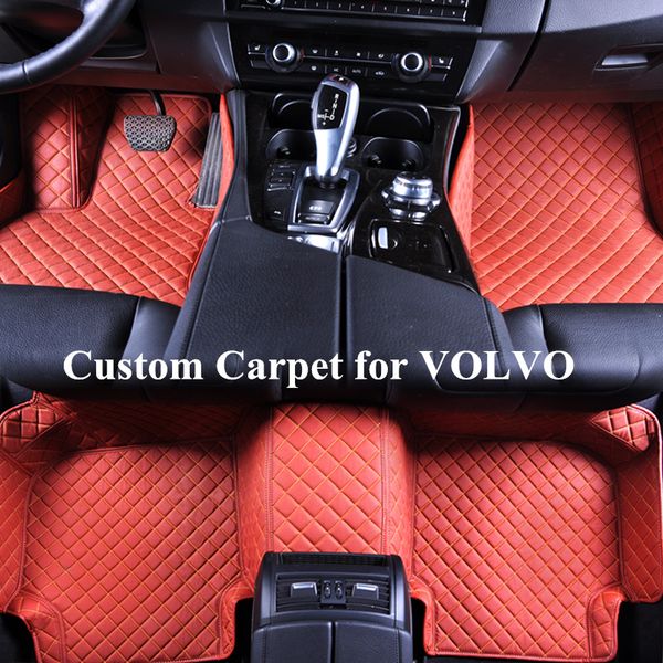 

wholesale custom car floor mats for volvo s90 accessories s80 s60 xc90 xc70 xc60 xc40 mats v40 v50 v60 v70 v90 carpets tapete carro
