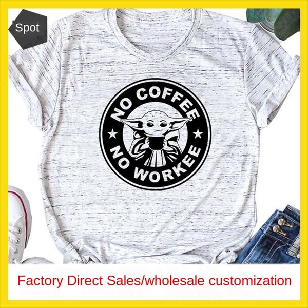 

is iwys good ide women's letter short sleeve coffee is aiways a good idea women's letter short sleeve t-shirt coffee t-shirt, White