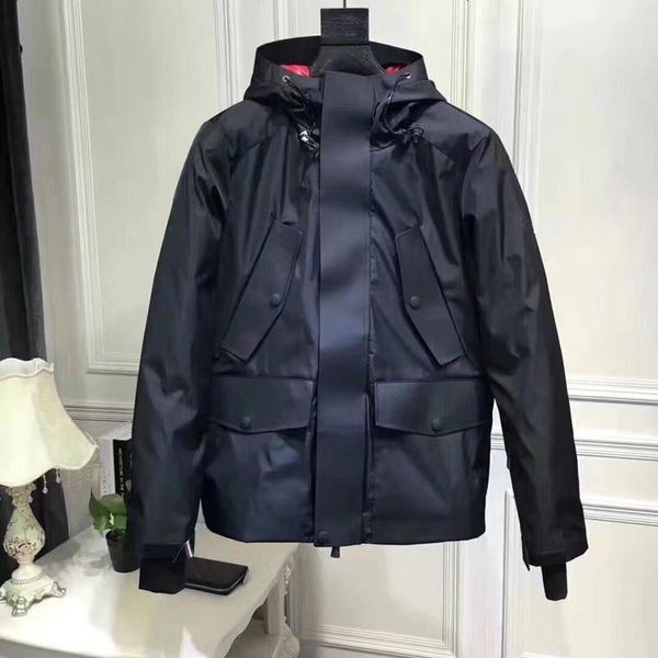 

человек куртка с капюшоном brand design высокого качеством 2019 весной нового пальто черного мужчины водонепроницаемого outwear голубой бело, Black;brown