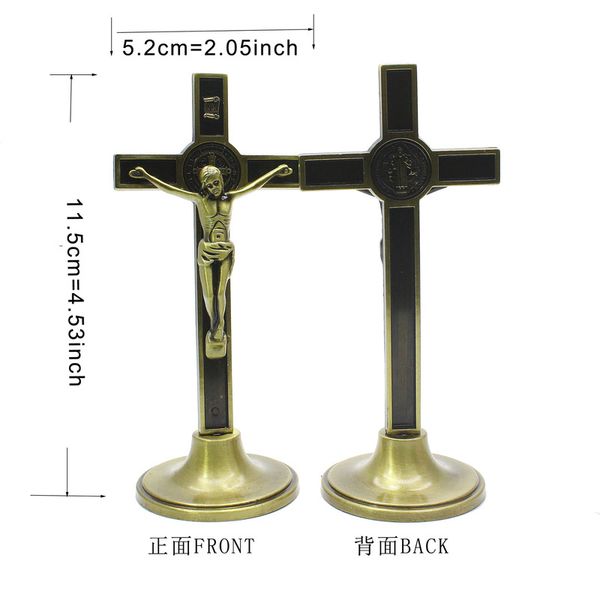 

metal cross christ bitter catholic jesus church icon decoration office home religious ornament