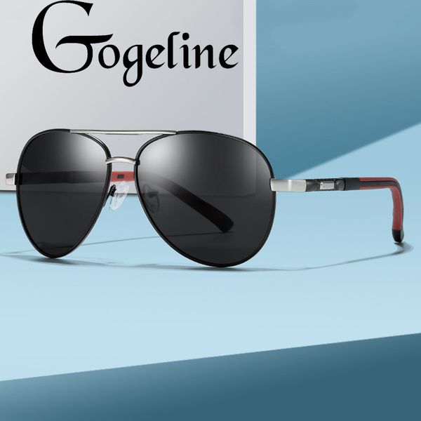 

pilot sunglasses polarized men outdoor driving polaroid sunglasses male aviatoion sun glasses metal frame sun glasses for men, White;black