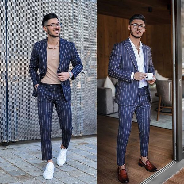 

новые мужские костюмы жениха смокинги двубортные stripe свадебные мужские костюмы остроконечные отворотом fit best man костюм сшитое party w, Black;gray