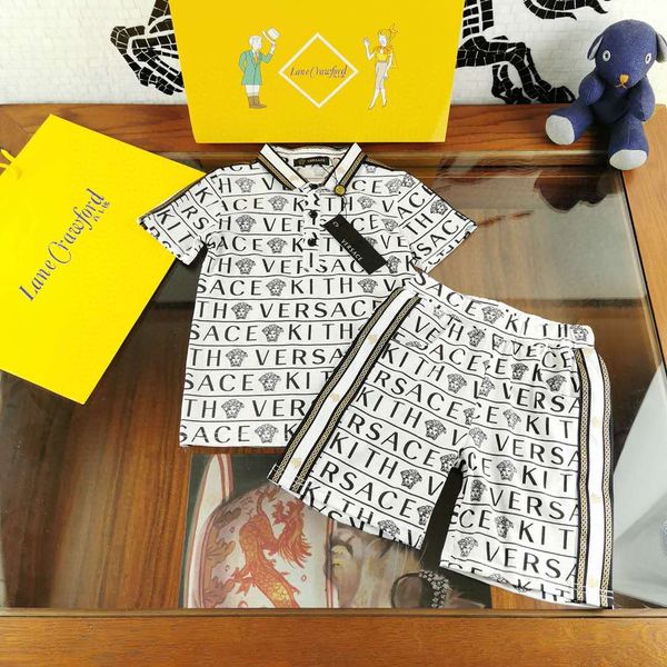 

мальчик одеть черный летний комплект бренд-дизайнер маленький мальчик наряд дешевые мальчик одеть наборы 100% хлопок материал детская школьн, White