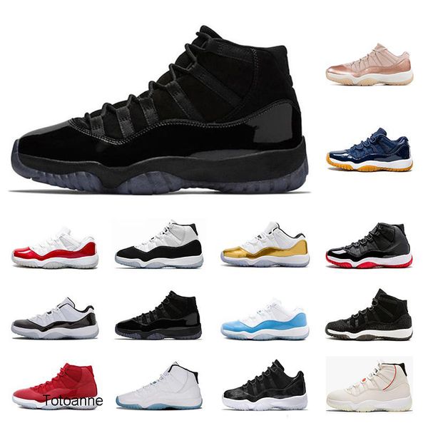 

new 11 men women air basketball shoes high low le 11s blue red barons bred closing georgetown gold retre navy gum j11 sneakers