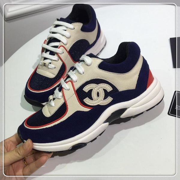 

casual men woman shoes sneakers lace-up luxury running sport outdoor walking fashion scarpe da uomo di lusso shoes, Black