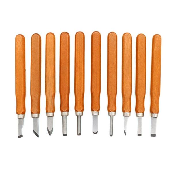 

3/4/5/10pcs/set wood carving tools woodcut knife scorper hand cutter woodworking graver hand tool chisel gouges for hobby art