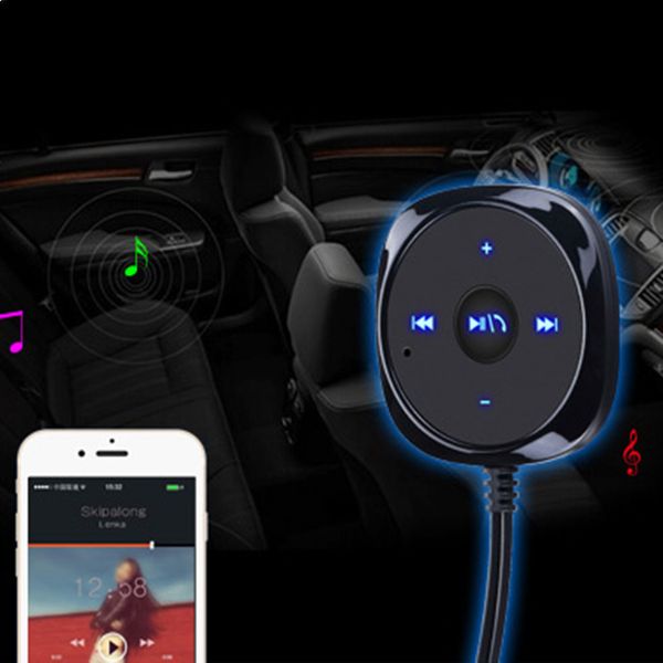 

bluetooth car kit stereo music receiver mp3 player hands-3.5mm aux input 2.1a usb speakerphone car charger