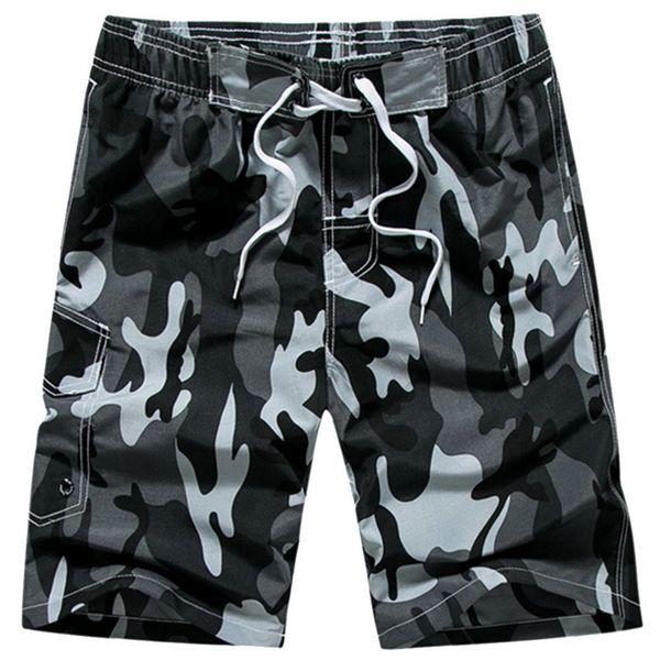 

new 2020 summer men beach shorts loose large size swimwear casual quick dry water sport swimming surfing shorts camouflage style