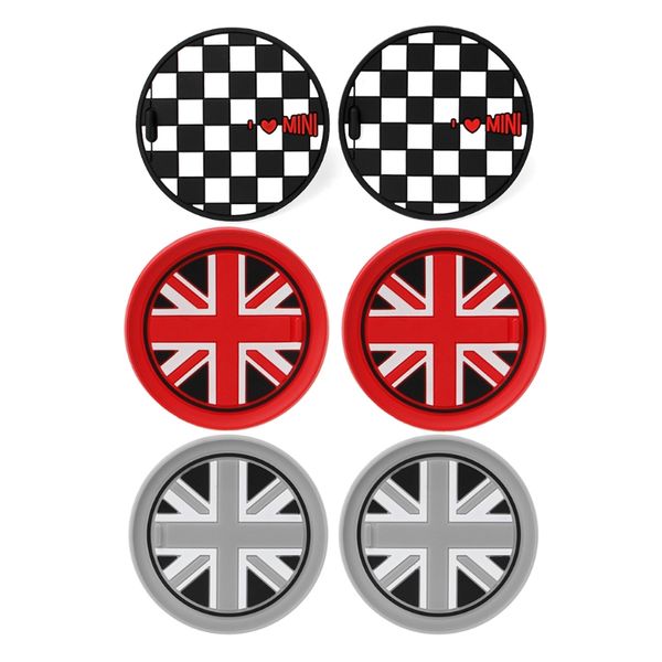 

7.7mm silica gel car cup anti-slip pad mat for mini cooper 2011 2012 2013 r55 r56
