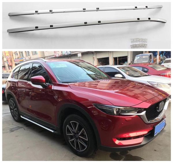 

aluminum alloy car roof racks luggage rack fits for mazda cx-5 cx5 2017 2018 2019