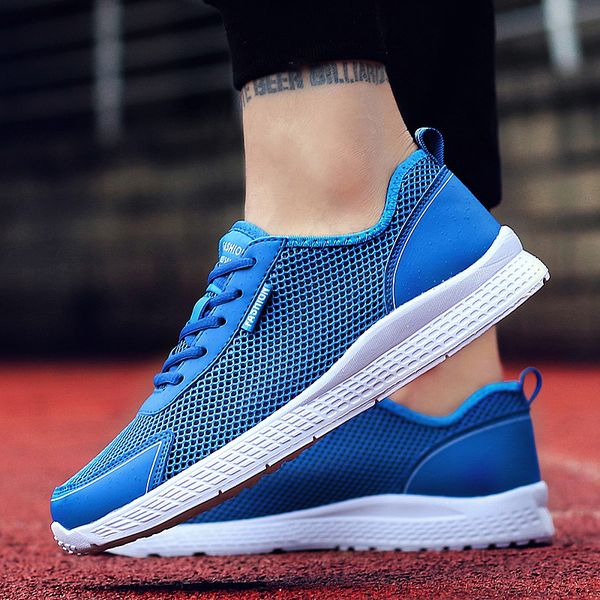 

homemade brand shoes made in china fashion summer breathable womens mens running shoes black blue grey navy blue sports trainers sneakers