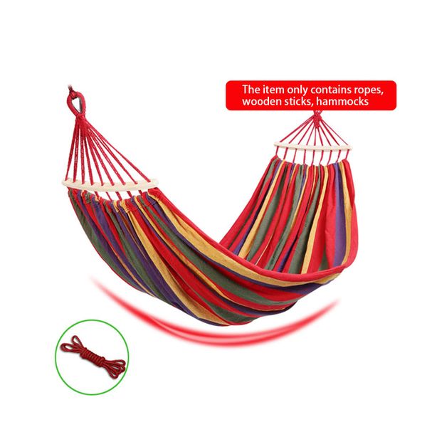 

portable hammock double person camping survival garden hunting leisure travel furniture parachute hammocks outdoor accessories