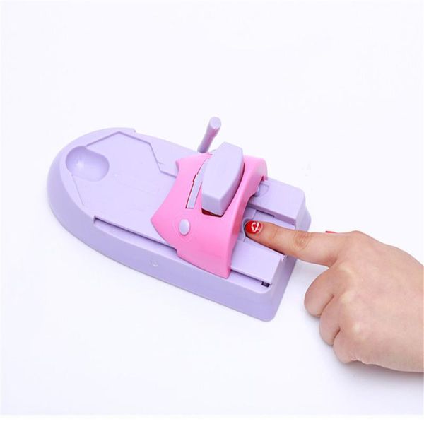 

new nail art stamping printing manicure machine stamp set with 6 metal pattern plates manicure tools nail art printer