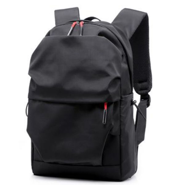 

casual notebook travel backpack men's bag fashion men's bag backpack black