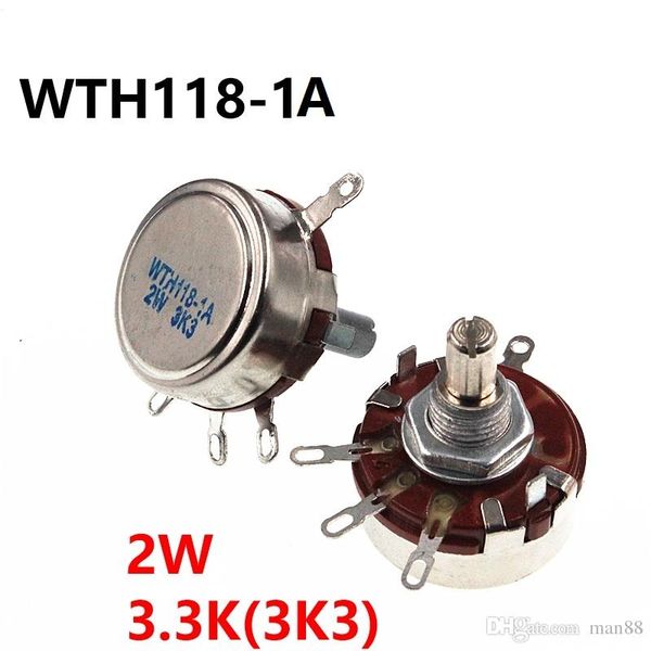 WTH118 2W 3K3 3.3K Potenziometro a turno singolo a turno