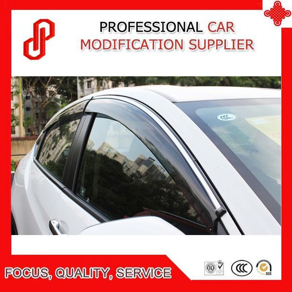 

injection molding trim vent shade rain sun wind deflector window visor for vezel