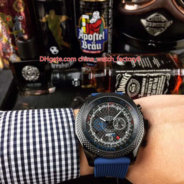 

5 style selling watch 48mm gt speed ab0521u0 ab043112 black pvd case vk quartz chronograph workin mens watch watches, Slivery;brown