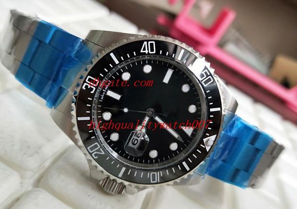 

горячие позиции лучшее качество стали 43мм sea-dweller 126600 ceramic 50 лет eta 2813 движение автоматическая мужские часы наручные часы, Slivery;brown