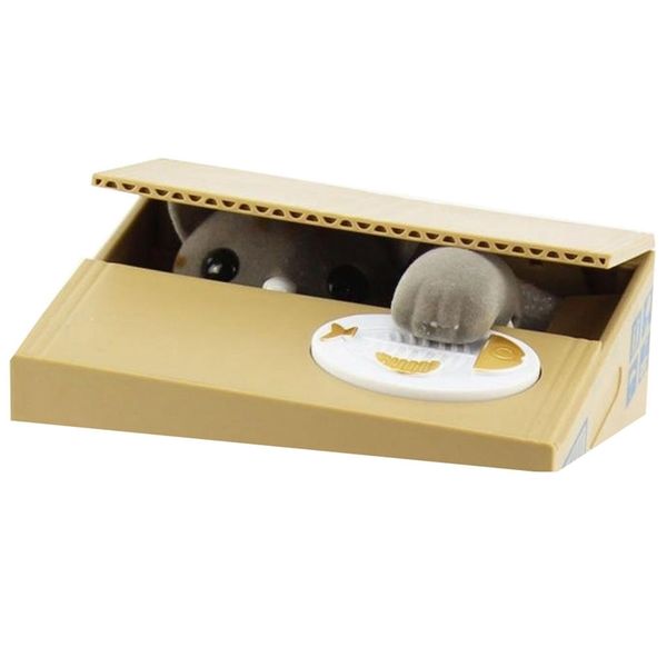 

stealing steal coins cat gift coins money bank other home decor