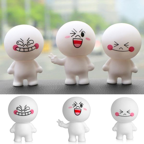 

автомобиль орнамент мультфильм кукла украшение милый выражение автомобиля украшения приборной панели авто для забавы подарки интерьер декор