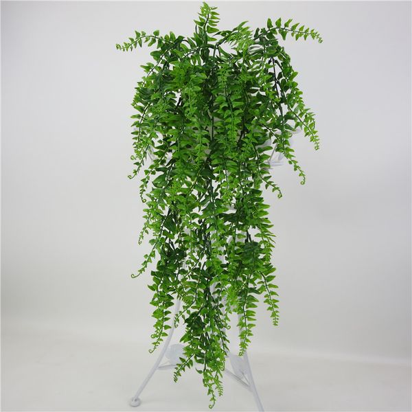 

artificial leaves plastic plant vine wall hanging garden living room club bar decorated fake leaves green plant ivy