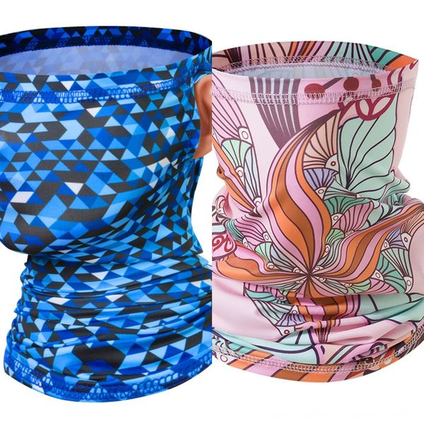 

52fkk ice silk protetive mask american flag masks breathable ear windproof outdoor riding scarf face mask scarf party supplies, Black