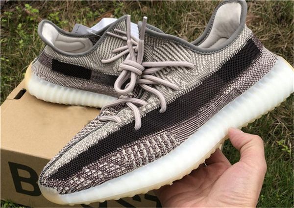 

new kanye west authentic man running shoes 3m reflective v2 zyon israfil asriel women men designer shoes fz1267 with original box us4-13