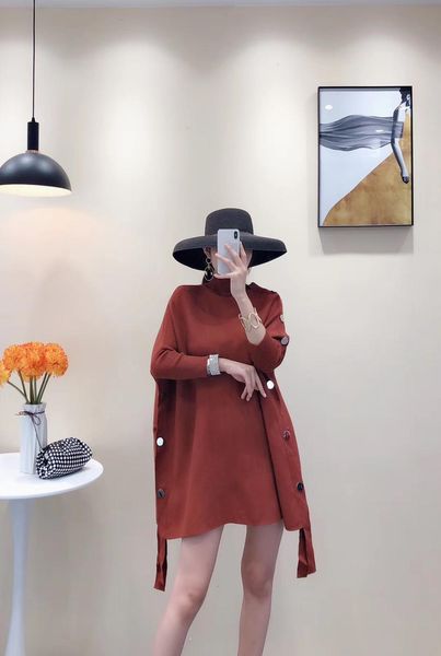 

womens sweater knit fashion classic color turtleneck shawl sweater warm sweater, White;black