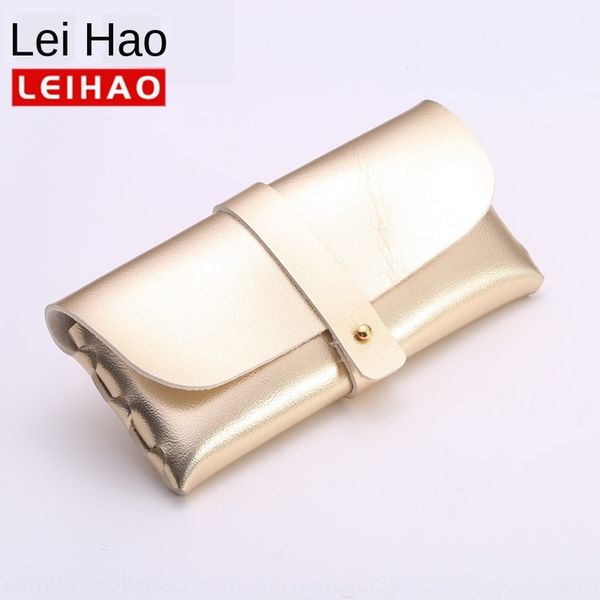 

leather case case wallet type buckle glasses wallet type soft bag box sun glasses box