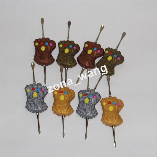 

metal wax dabber tool vax atomizer stainless steel dab tool titanium nail dabber tool rick morty dual wax