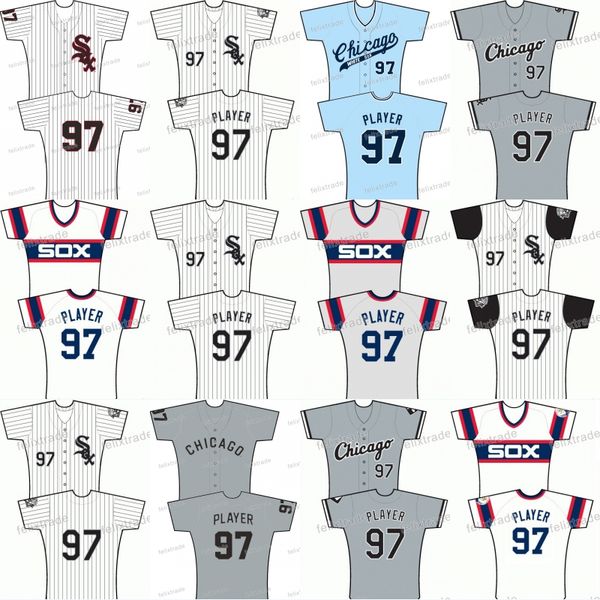 

Chicago Retro Home Road White Sox Lucas Giolito Yoan Moncada Tim Anderson Jose Abreu Leury Garcia James McCann Reynaldo Lopez Sanchez Jersey