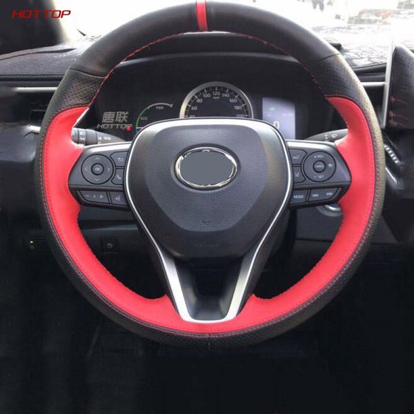 

leather steering wheel moulding cover for rav4 2020 5th