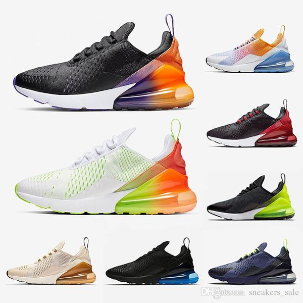 

summer gradients volt orange mens womens running shoes tiger triple white black bred regency purple women men outdoor sports sneakers 36-45