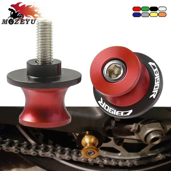 

for cb190r cb 190r cb190r abs 2015-2019 motorcycle accessories cnc aluminum 6/8/10mm swingarm spools slider stands screw