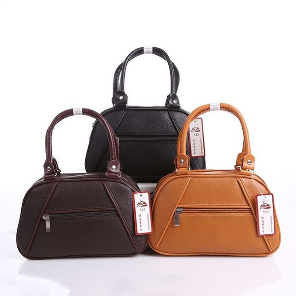 

2020 new ladies handbag middle-aged and elderly women mother change mobile phone pu hand carry one shoulder diagonal bag