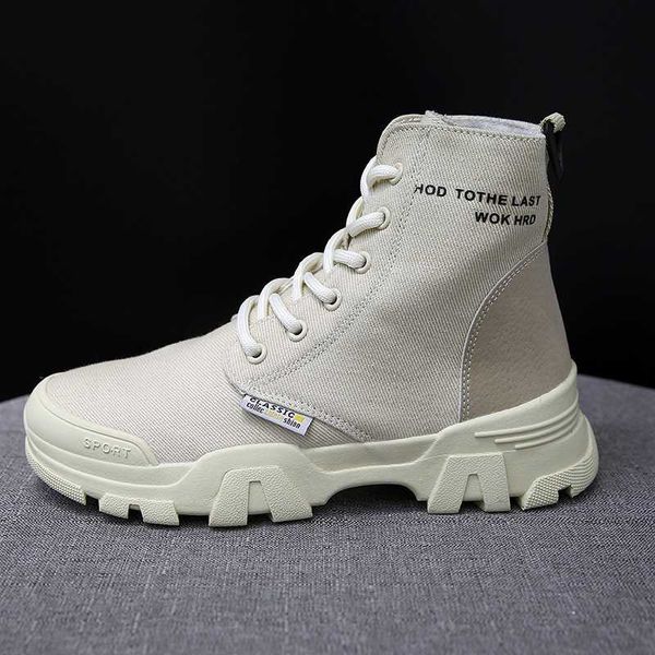 

2019 fashion high sneakers canvas shoes women casual shoes white flat female basket lace up solid trainers chaussure, Black