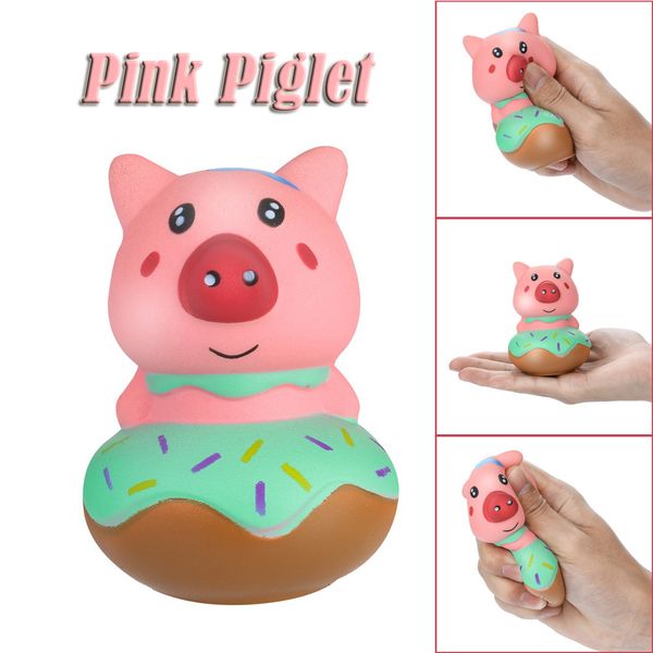 

squeeze stress reliever cute pink piglet cream scented slow rising toys gifts antistress toys children gadget fun squisy l108