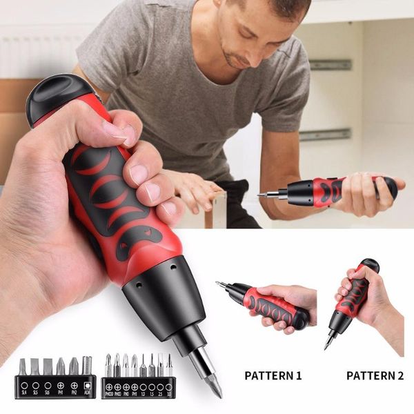 

профессиональной домашней мини сухой батареи 2нм электрической отвертка w / принадлежности бытовой профессиональные аксессуары инструмента д