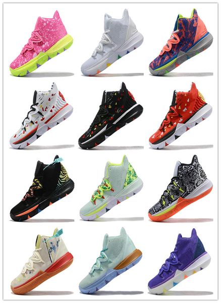 

new arrival ki 5 5s mens basketball shoes mother's day black egyptian pharaoh camouflage 5 sport training sneakers high ankle size 40-4