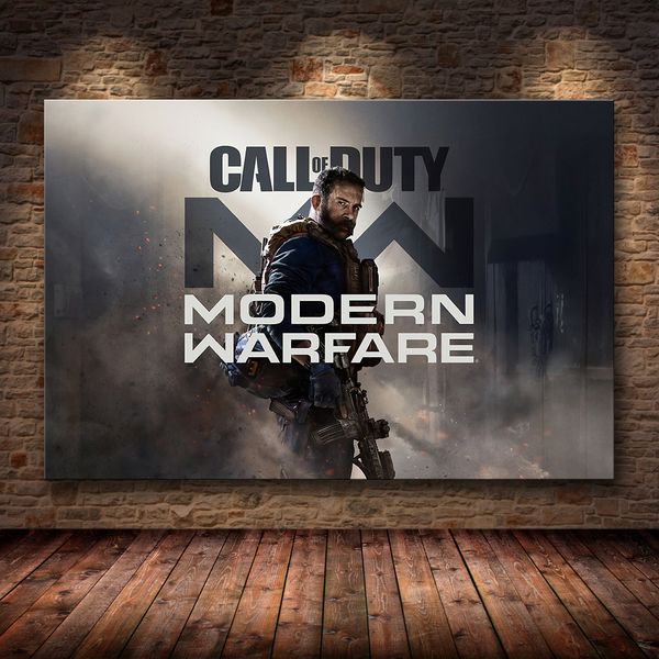 

call of duty modern warfare wall art canvas poster and print canvas painting decorative picture for bedroom home decor